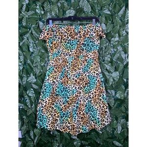 Leopard Print Spring Dress